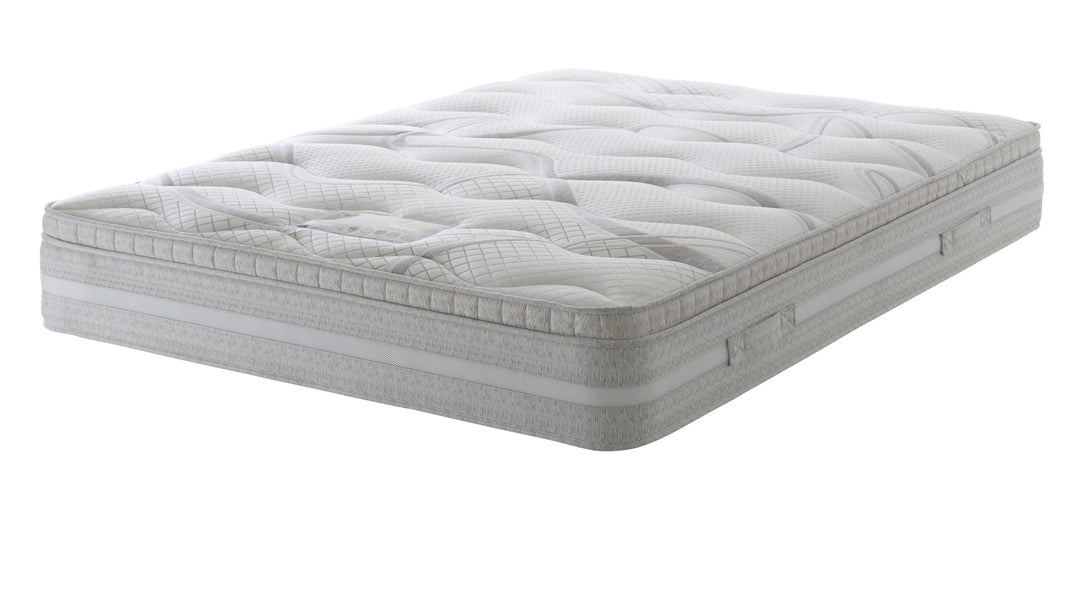Panache Luxury Open Coil Spring Cushion Top Orthopaedic Backcare Mattress