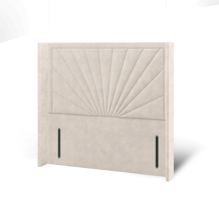 Sunrise Fabric Upholstered Straight Winged Headboard