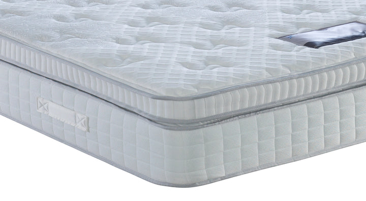 Turin Pillow Top 2000 Luxury Pocket Spring Mattress