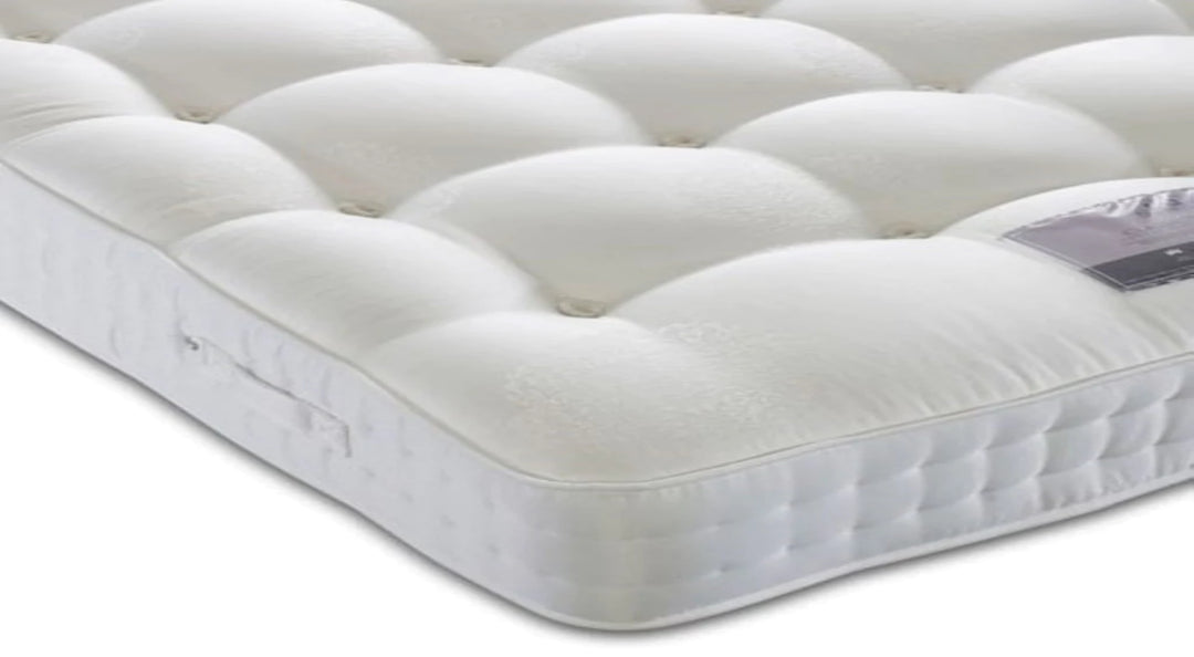 Luxury Wool 800 Natural Pocket Spring Mattress